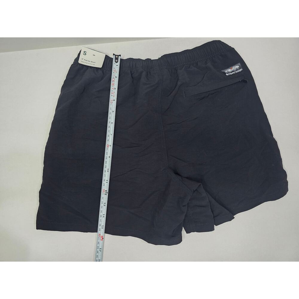 NWT Alpine Design 5" Pull-On Shorts Men's Small Black Hiking Outdoor - Picture 3 of 15
